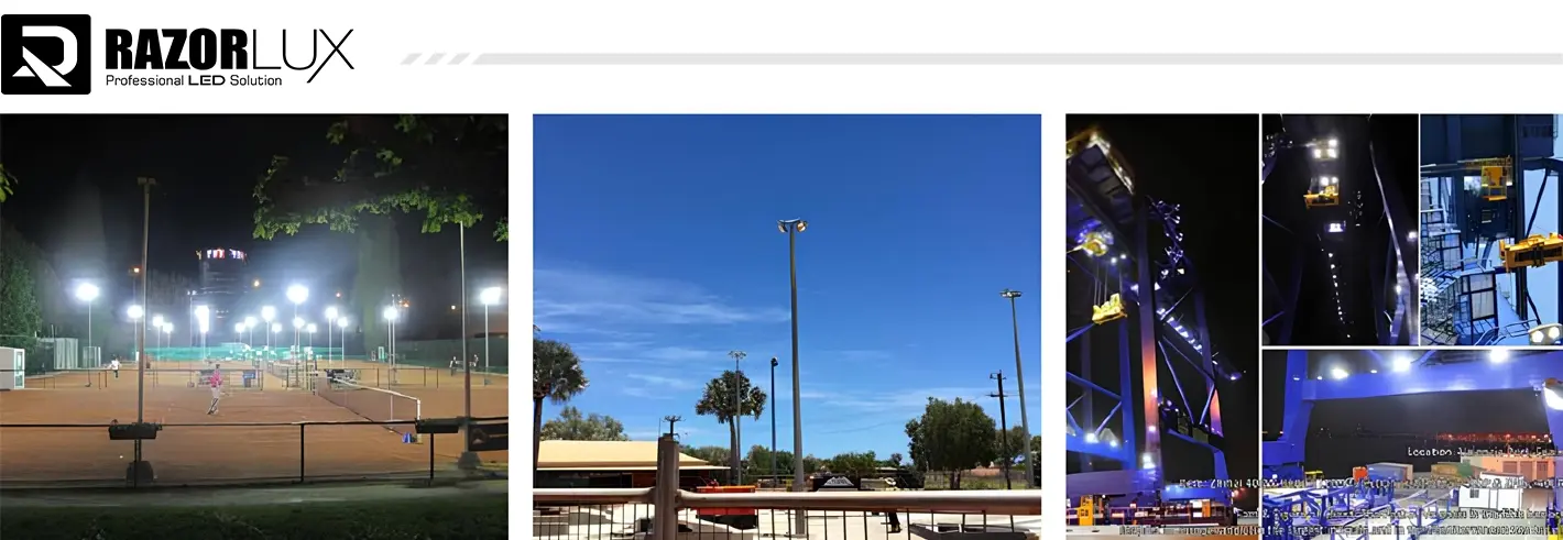 270w highmast light projects