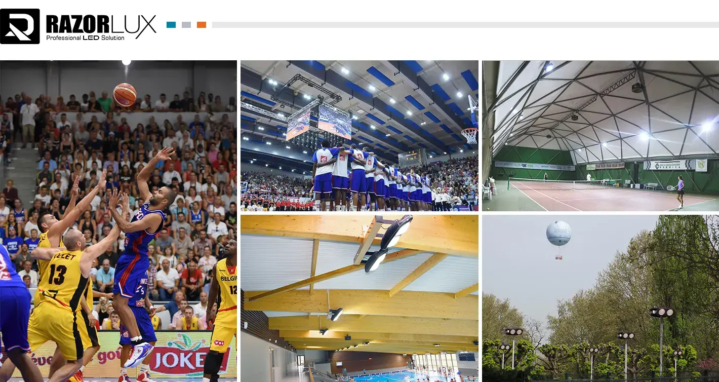 Sports complexes lighting Sports complexes lighting