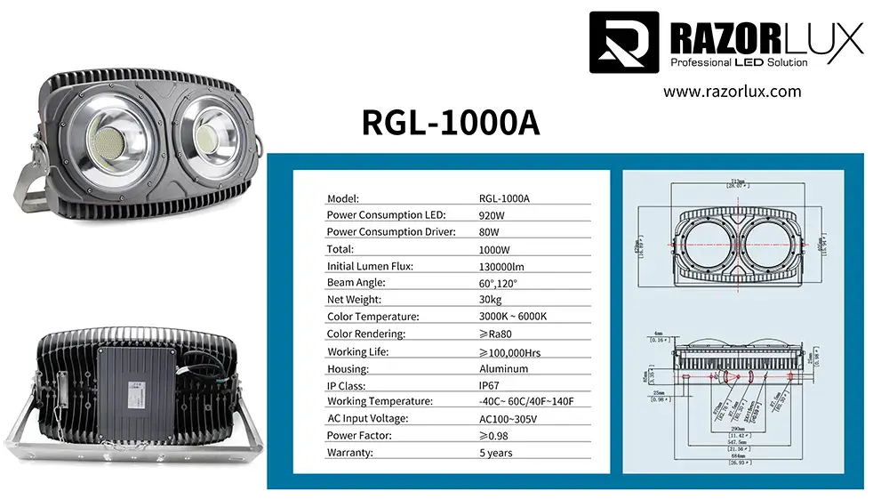 technical specification of marine light 1000w technical specification of marine light 1000w