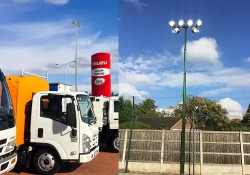 Hvad er levetiden for en højmastlygte?