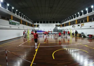 Indoor Volleyball Court