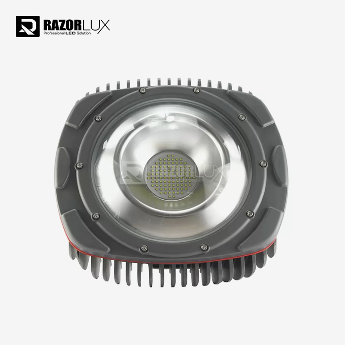 Rund 120w LED industriel projektør 14400lm Anti-refleks LED projektør